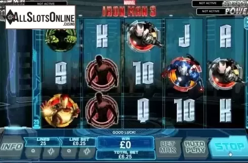 Reels. Iron Man 3 from Playtech