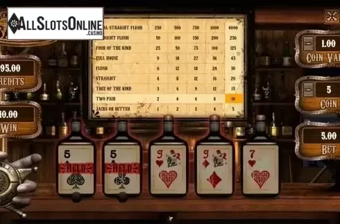 Game workflow 2. Jacks or Better Saloon from PlayPearls
