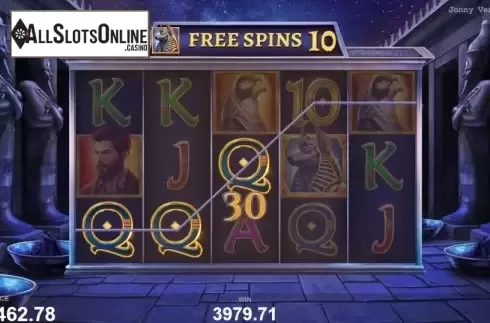 Free Spins 3. Jonny Ventura and The Eye of Ra from Pariplay