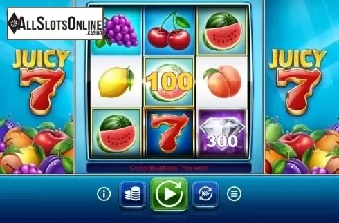 Game workflow 2. Juicy 7 from OneTouch