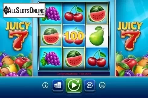 Game workflow . Juicy 7 from OneTouch