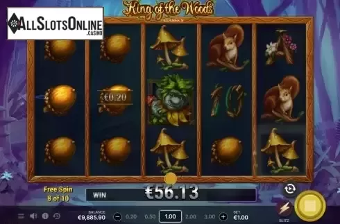 Free Spins screen 2