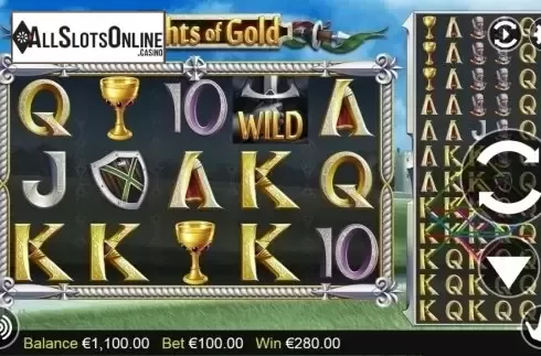Win 2. Knights of Gold from Betdigital
