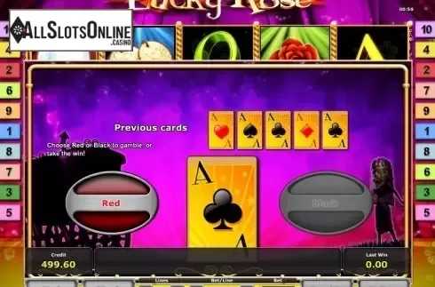 Double Up. Lucky Rose from Greentube