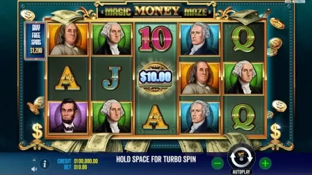 Magic Money Maze slot screenshot 1