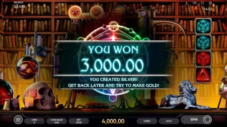 Magnum Opus slot screenshot 9