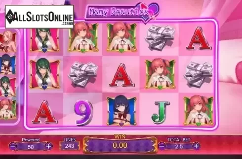 Start screen 2. Many Beauties from Dragoon Soft