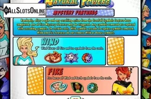 Screen4. Natural Powers from IGT