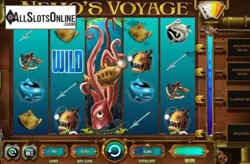 Reels screen. Nemo's Voyage from WMS