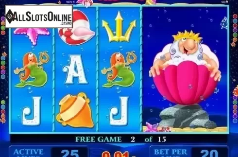 Reel Screen 2. Ocean Bed from Belatra Games