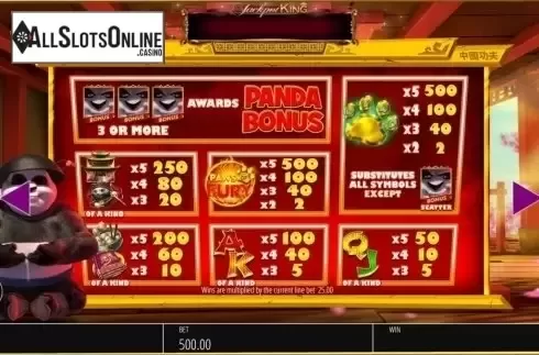Screen2. Paws of Fury from Blueprint