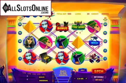 Reel Screen. Pharaon Slot from Smartsoft Gaming