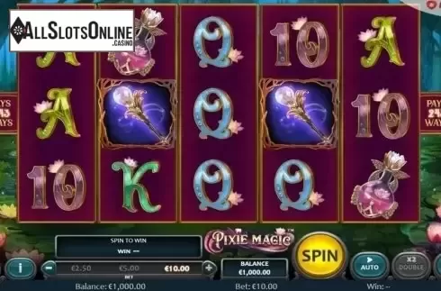 Reel Screen. Pixie Magic from Nucleus Gaming