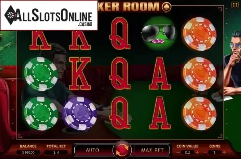 Reel Screen. Poker Room from Charismatic