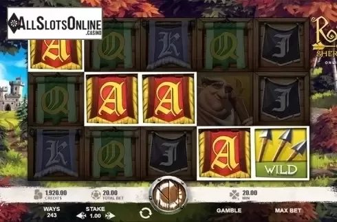 Wild win screen. Robin of sherwood (Rabcat) from Rabcat