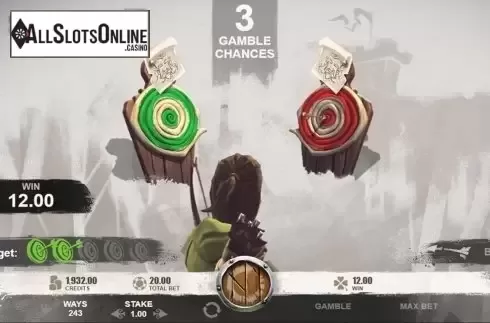 Gamble win screen. Robin of sherwood (Rabcat) from Rabcat