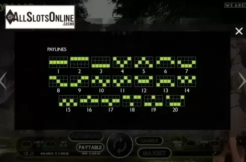 Paylines. Rooaar from We Are Casino