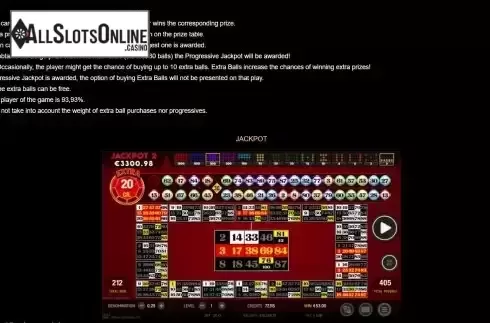 Game Rules screen