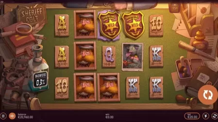 Sheriff Colt slot screenshot 4