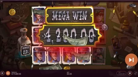 Sheriff Colt slot screenshot 3