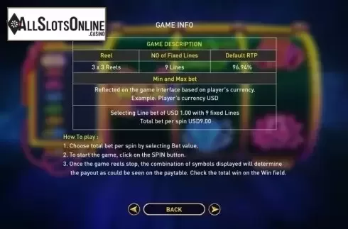 Info. Space Neon from GamePlay
