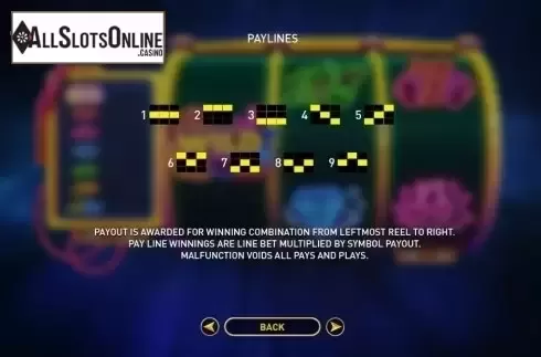 Lines. Space Neon from GamePlay