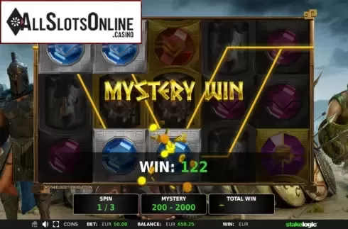 Mystery Win. Spartus from StakeLogic