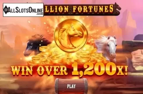 Start Screen. Stallion Fortunes from Pariplay