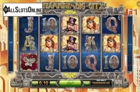 Screen6. Steampunk Big City from BF games