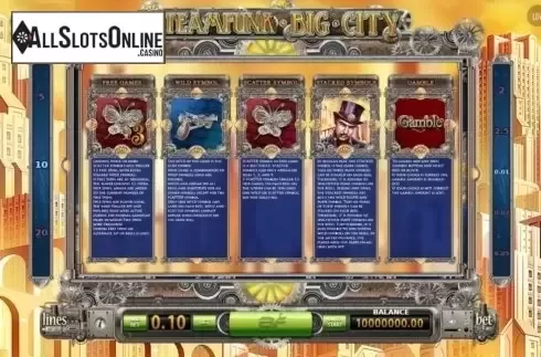 Screen4. Steampunk Big City from BF games