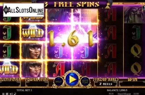Free Spins 5. Story of Egypt from Spinomenal