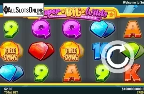 Reel Screen. Super Big Wilds from Slot Factory