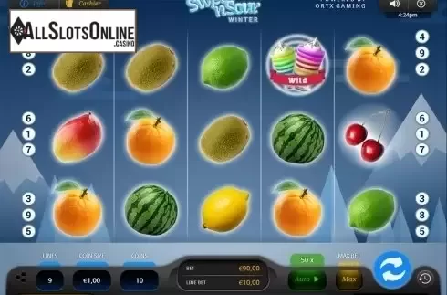 Reels screen. Sweet n' Sour Winter from Oryx