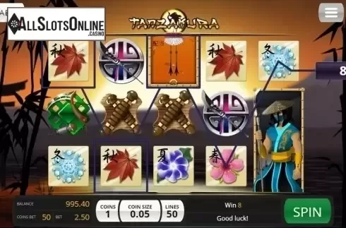 Win Screen . Tanzakura from Saucify