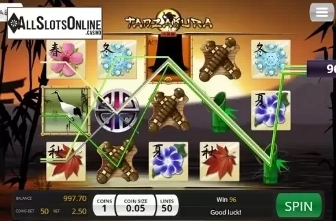 Win Screen 2. Tanzakura from Saucify