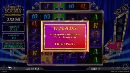 The Choice Is Yours Megaways slot screenshot 4