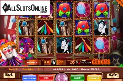 Screen2. The Circus (9) from Portomaso Gaming