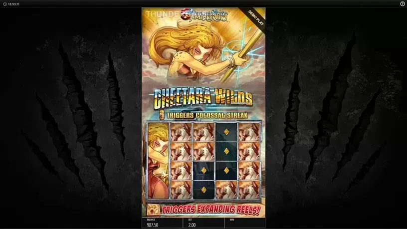 ThunderCats slot screenshot 2