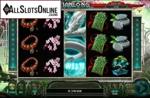 Wild Respin. Tianlong from GamesLab