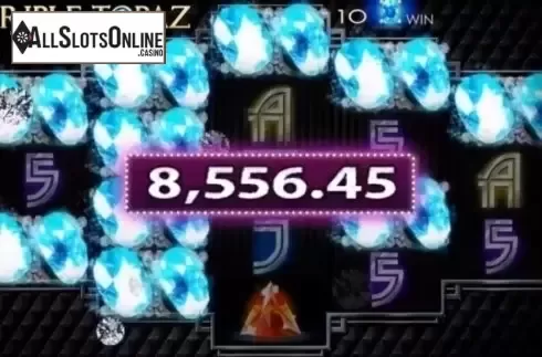 Win Screen 2. Triple Topaz from High 5 Games