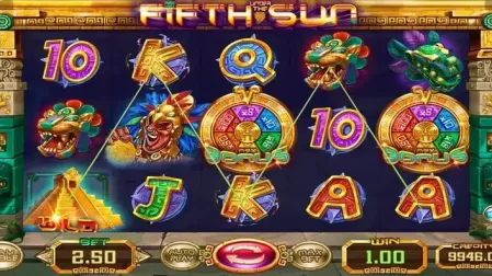 Under the Fifth Sun slot screenshot 4