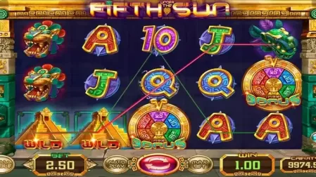 Under the Fifth Sun slot screenshot 2