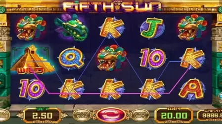Under the Fifth Sun slot screenshot 3