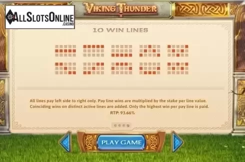 Screen3. Viking Thunder from Cayetano Gaming