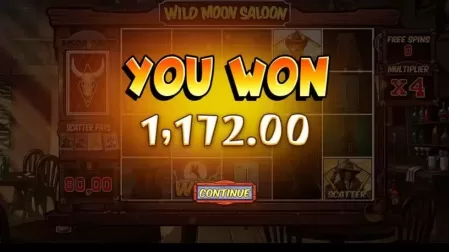 Wild Moon Saloon slot screenshot 10
