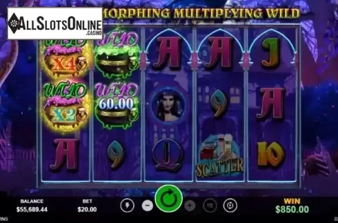 Win Screen 2. Witchy Wins from RTG