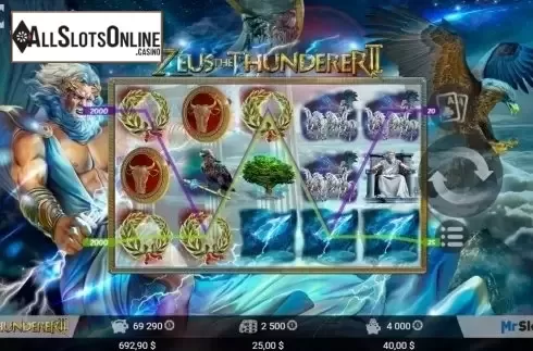 Screen7. Zeus the Thunderer II from MrSlotty