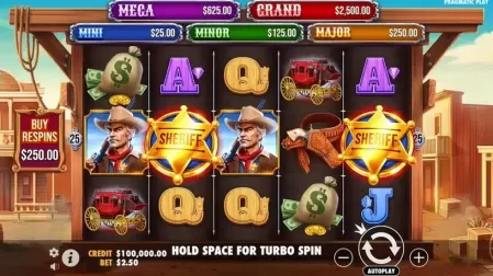 Badge Blitz slot screenshot 1