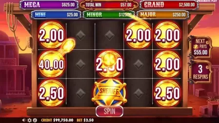 Badge Blitz slot screenshot 4