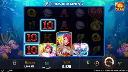 Bubble Beauty slot screenshot 4